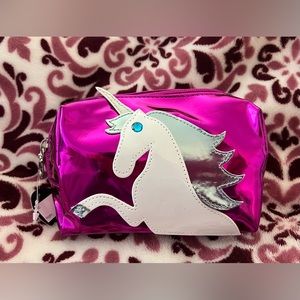 Conair Metallic Unicorn Cosmetics Bag